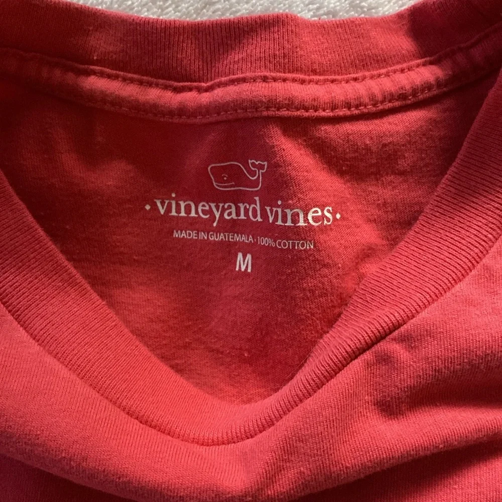 Vineyard Vines Red Short Sleeve Tee - Picture 2 of 7